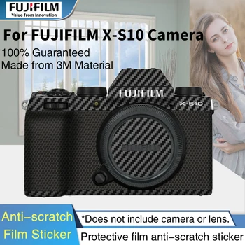 Premium Lipdukas ant Odos FUJIFILM X-S10 Kamera Odos Decal Raštas Anti-nulio Kailis Wrap Dangtelio Lipdukas