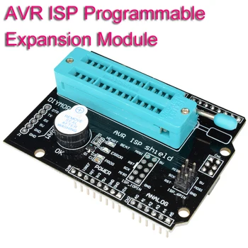 AVR ISP Programuojami Plėtra Shield Valdybos Modulis Arduino Mega2560 Atmega328P Nano įkrovos tvarkyklės konfigūravimo Modulis