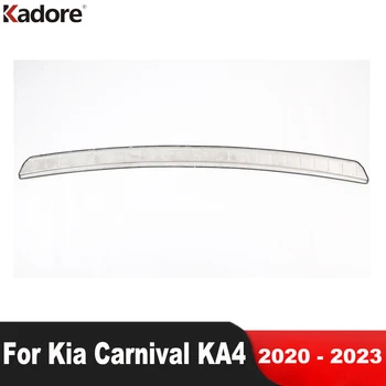 Automobilių Aksesuarai Kia Carnival KA4 2020 2021 2022 2023 Nerūdijančio Galiniai Kamieno Bamperio Dangtelio Apdaila Bagažinės Durų Slenksčio Plokštė Guard