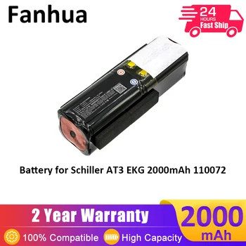 Fanhua Batterie Ni-MH / 9.6 V / 2000mAh / 19.20 Wh tipo 110072 Supilkite Schiller AT3 EKG