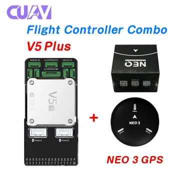 CUAV V5+ Autopilotas Skrydžio Valdiklis Su NEO 3 GPS Šukos, Skirtas FPV RC Drone Quadcopter Sraigtasparnio Skrydžio duomenų Valdytojas