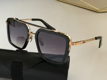 Mados metalo didelis rėmo akiniai nuo saulės ženklo dizaino prabangūs akiniai nuo saulės UV400 akiniai 2023 naujas vairuotojo akiniai nuo saulės pora akiniai