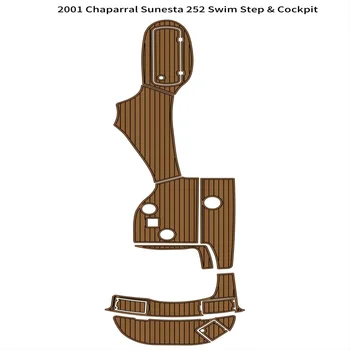 2001 Chaparral Sunesta 252 Plaukti PlatformCockpit Valtis EVA Putų Tiko Grindų Pad Mat