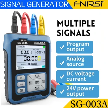 FNIRSI SG-003A Signalo Generatoriaus PWM Impulso Išėjimo TFT LCD Ekranas 0-10V 4-20mA Reguliuojamas Srovės-Įtampos Simulator / SG-004A
