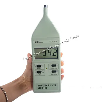 Taivano lutron SL4001 aukšto tikslumo skaitmeninis triukšmo matuoklis decibelų matuoklis triukšmo testeris garso lygio matuoklis