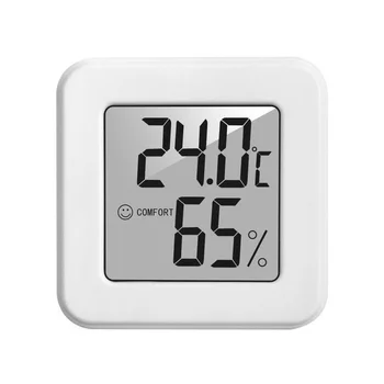 Mini Patalpų Termometras LCD Skaitmeninis Temperatūros Patalpoje Drėgmėmačiu Matuoklis Jutiklis Drėgmės Matuoklis Patalpų vidaus Temperatūros Termometras