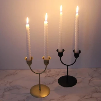 3Sizes,Ins Prabanga Metaliniai Žvakių Laikikliai Žvakidė Mados Vestuvių Stalo Žvakė Stovi Prabangus Žvakidė Kalėdų Stalo Namuose