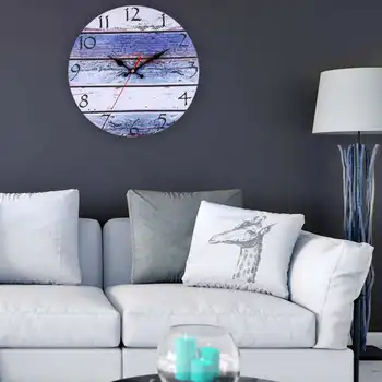 30cm Derliaus Elektroninių Sieninis Laikrodis Ne-Tiksi Dekoratyvinis Laikrodžiai Išjungti Kvarco Kabo Laikrodis Namų Kambarį Miegamojo Puošmena
