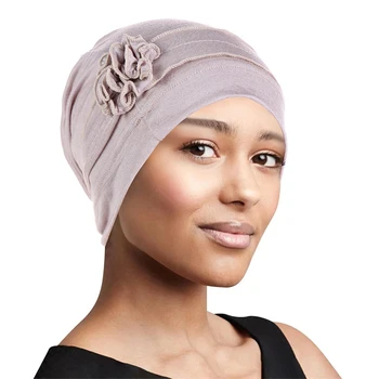 Naujų Senovinių Gėlių Rait Moterų Musulmonių Moterų Hijab Afrikos Turbaną Padengti Kepuraitė Galvos Apsiaustas Elastinga Beanie Skrybėlių Turbante Mujer