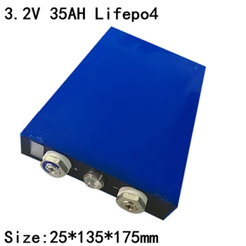 Prekės Lifepo4 3.2 v 35Ah Didelės Talpos Baterija 3.2 v 32Ah Lifepo4 Baterijos elemento E-dviratį Vežimėlį Baterija Galia Atsarginę 