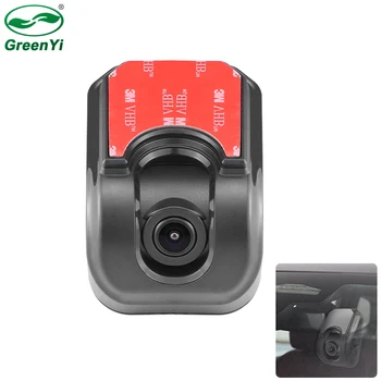 GreenYi 170° Fisheye Objektyvas HAINAUT 1080P Aukštos raiškos Automobilio vaizdas iš Priekio Vaizdas iš Universaliųjų Kamera, Naktinis Matymas Reguliuojamas Kampas Autobusų Sunkvežimis