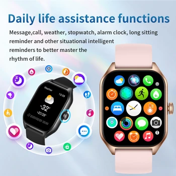 H40 Smart Watch Vyrų HD Ekranas Apyrankę Skambinančiųjų Informacijos, Širdies ritmas, Kraujo Spaudimas, Miego Stebėti Sporto Mados Smartwatch
