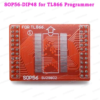 SOP56 Paprastas Adapteris PSOP56 Lizdas TL866A TL886CS TL866II PLIUS Programuotojas TSOP32 TSOP40 TSOP48