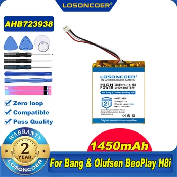 100% Originalus LOSONCOER 1450mAh AHB723938 Baterija Bang & Olufsen BeoPlay H8i