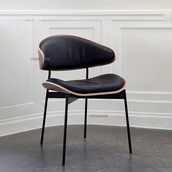 Šiaurės Prabanga Valgomojo Kėdės Kūrybinio Laisvalaikio Dizaineris Modernus Minimalistinio Valgomojo Kėdė Odininkas Muebles Cocina De Namų Baldai WZ