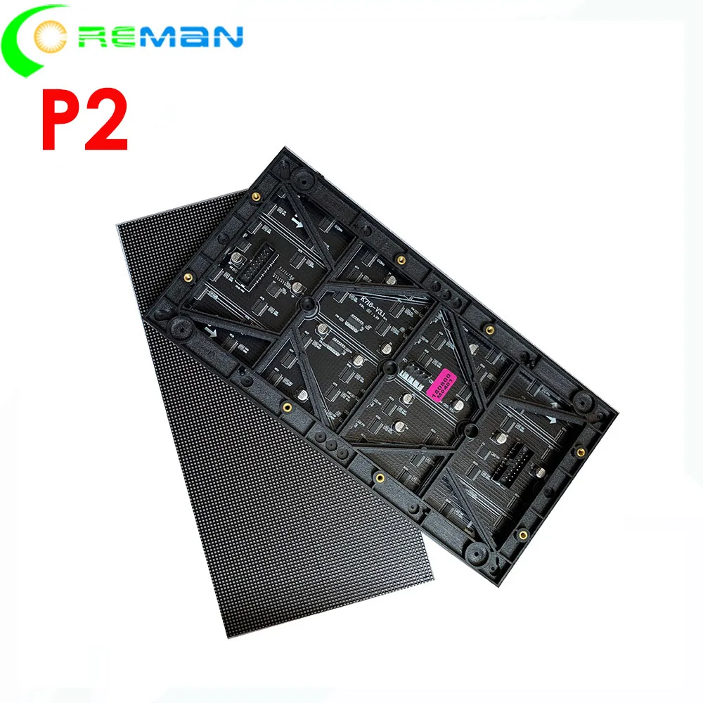 Ali express HD vaizdo siena p2 led modulis , full p2 led ekrano modulis 256 x 128mm , Shenzhen coreman led gamyklos p2 modulis . ' - ' . 0