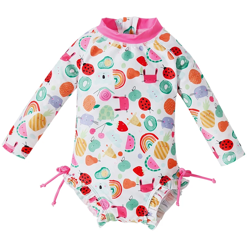 Berniukų ir mergaičių maudymosi kostiumėlį, animaciją, apsaugos nuo saulės kūdikių berniukų ir mergaičių mielas hot spring vaikų vientisas maudymosi kostiumėlis . ' - ' . 0
