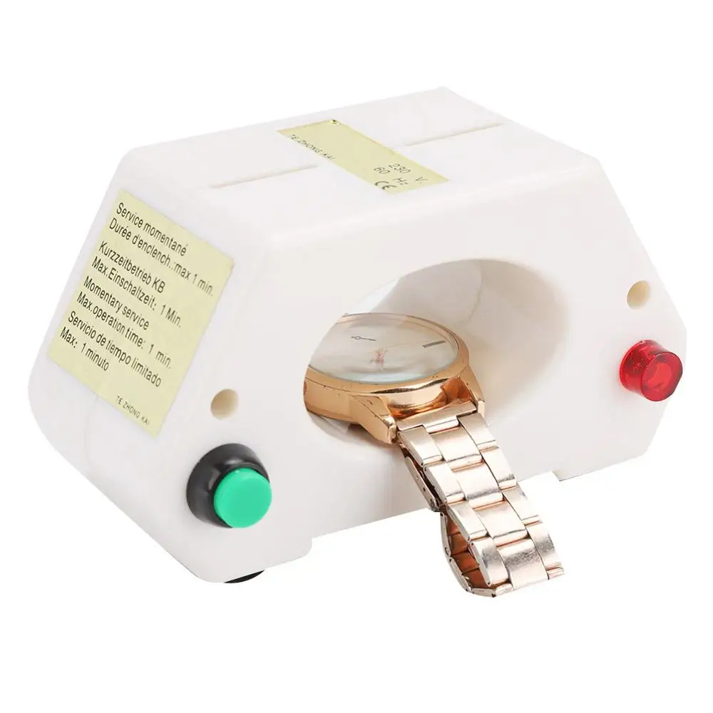 Mechaninis Laikrodis Demagnetizer Žiūrėti Demagnetizing Žiūrėti Laiko reguliuojant Watchmaker Žiūrėti Remonto Įrankių Priedai ES/JAV Plug . ' - ' . 3