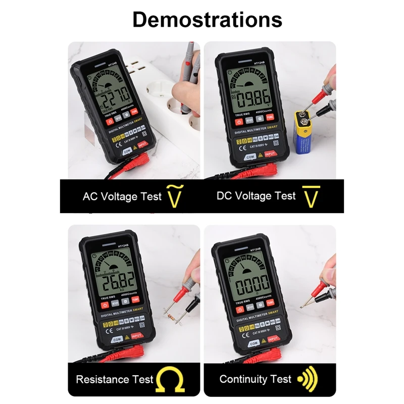 DC Ekranas Įtampa Srovės Dažnio Energijos Monitorius Ammeter Volt Multimetras Priemonė Testeris, Skaitmeninis LCD Detektorius . ' - ' . 4
