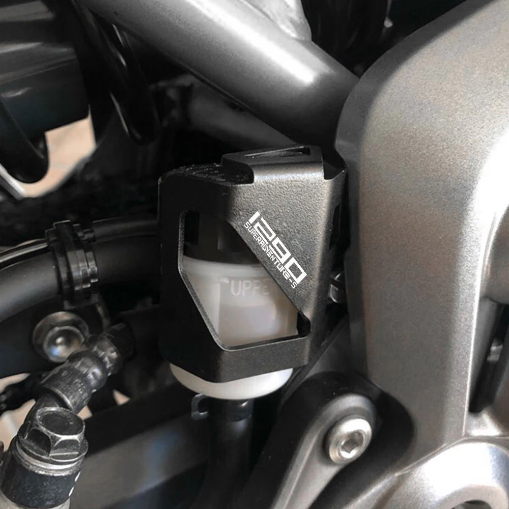 Už KTM 1290 Adventure 1290 Super Nuotykių S R ADV 2020 2021 2022 Motociklo Priedai CNC Galiniai Skysčio Rezervuaras Guard Dangtis  . ' - ' . 5